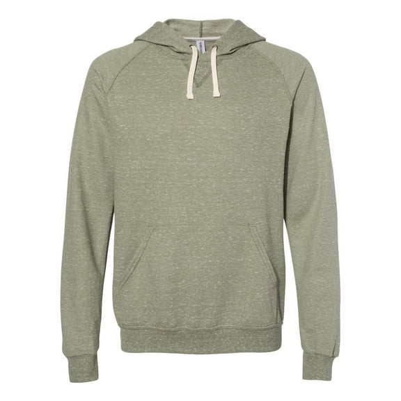 JERZEES - Snow Heather French Terry Raglan Hooded Sweatshirt - 90MR