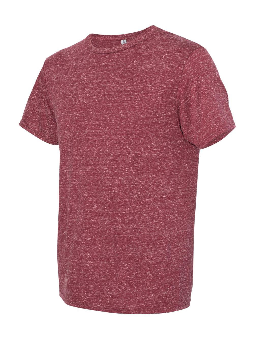 JERZEES Snow Heather Jersey Crew T-Shirt - Walmart.com