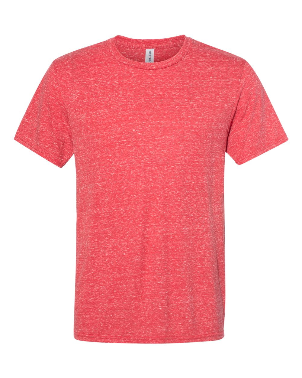 JERZEES Snow Heather Jersey Crew T-Shirt - Walmart Business Supplies