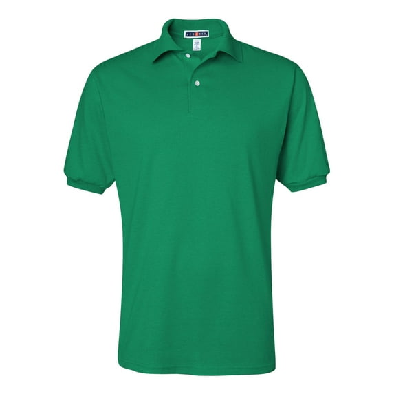 JERZEES - SpotShield 50/50 Polo - 437MSR - Kelly - Size: 5XL