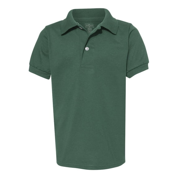 JERZEES SpotShield Youth 50/50 Polo