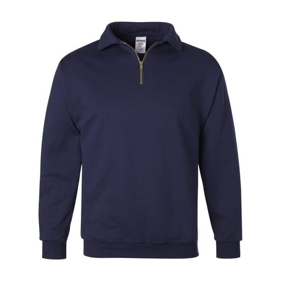 JERZEES Super Sweats NuBlend® Quarter-Zip Cadet Collar Sweatshirt