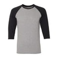 thumbnail image 1 of JERZEES Triblend Three-Quarter Raglan Baseball T-Shirt, 1 of 3