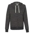 thumbnail image 1 of JERZEES Women's Snow Heather French Terry Full-Zip Hooded Sweatshirt, 1 of 3