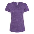 thumbnail image 1 of JERZEES Women's Snow Heather Jersey V-Neck, 1 of 3