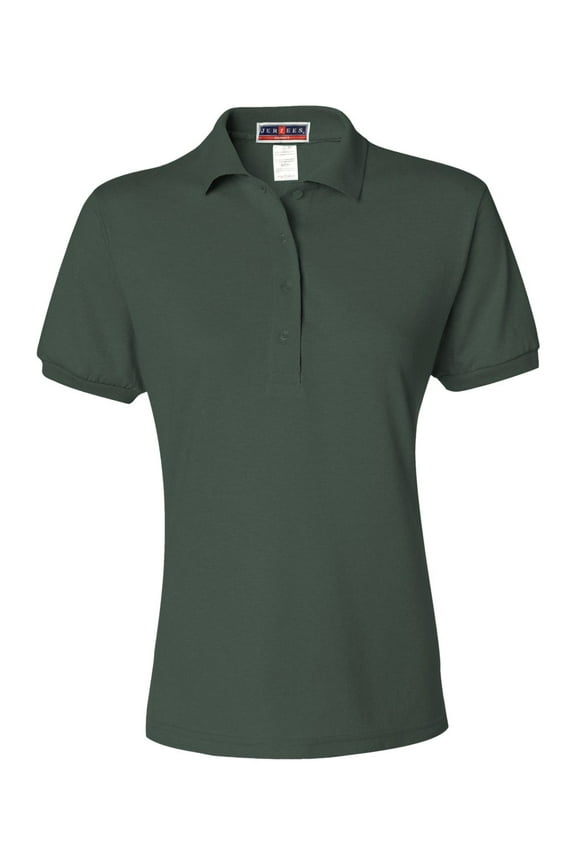 - Women's Spotshield 50/50 Polo - 437WR - Forest Green - Size: XL