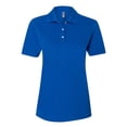 thumbnail image 1 of JERZEES Women's T-Shirt Polo 443W Ringspun Cotton Sport Shirt - S M L XL 2XL - Women Polo Shirt Jerzees Business Casual School Top Tshirts Gift for Womens, 1 of 2