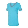 thumbnail image 1 of JERZEES Women�'s Varsity Triblend V-Neck T-Shirt, 1 of 3