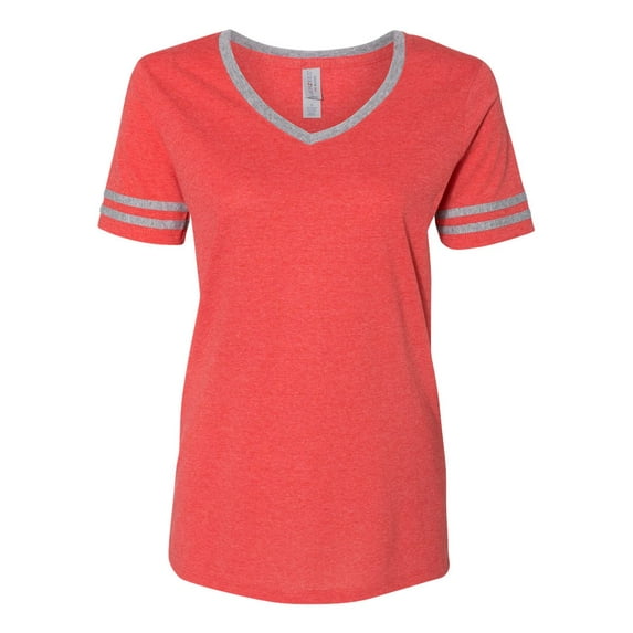 JERZEES Women's Varsity Triblend V-Neck T-Shirt