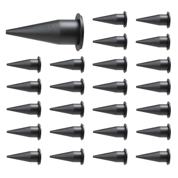 JES Cone Nozzle for Sausage and Bulk Caulk Guns, 25-Pack