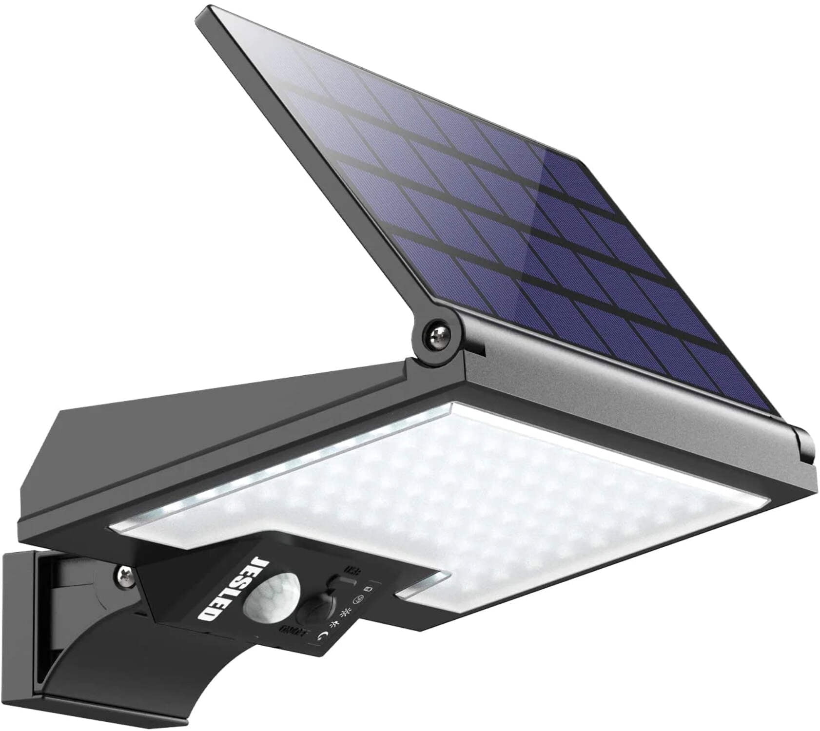JESLED 108 LED Outdoor Motion Sensor Light Solar Powered - Walmart.com