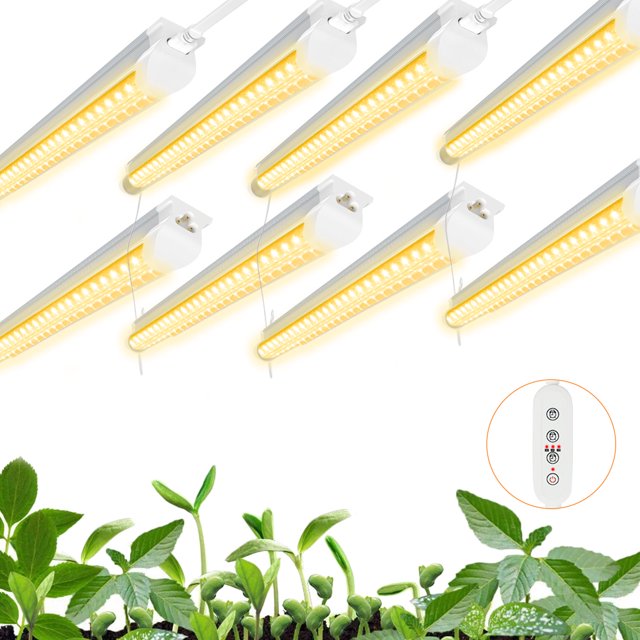 JESLED 4FT Grow Light, Full Spectrum Plant Growing Lamp, LED Warm White