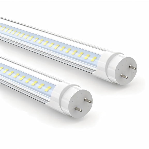 Soled Led Tube Light JESLED T8 4FT LED Light Bulbs, 28W 4060LM 6500K, Single or Double End ...