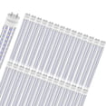 thumbnail image 1 of JESLED 4ft T8 LED Tube Light Bulbs,D Shape 60W 6000K, Dual-end Powered, Ballast Bypass, 25-Pack, 1 of 6
