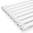 thumbnail image 1 of JESLED Single Pin T8 LED Tube Light 8ft Fa8 LED Bulbs, 45W 6500K Froted, 8-Pack, 1 of 5