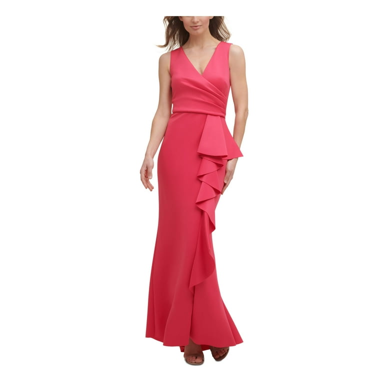 Jessica howard sleeveless evening gown best sale