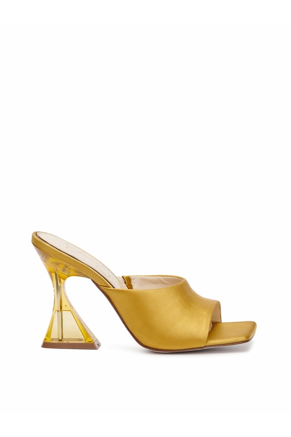 JS-SANAA Heels Satin Brass
