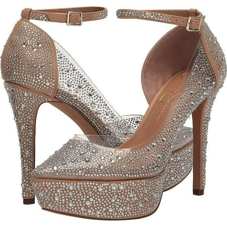 Jessica simpson sparkly heels discount