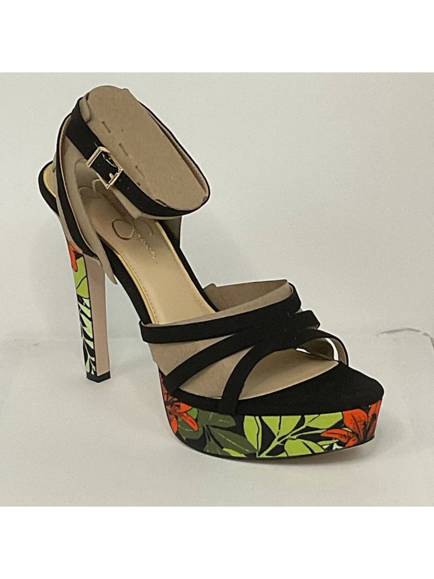Jessica Simpson Women's Balina Heeled Sandal - Ankle Strap Platform Dress Sandals With Embellishments - View #14