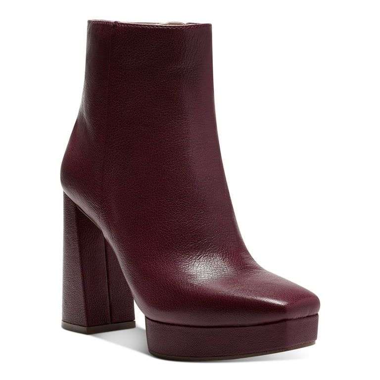 Jessica simpson burgundy boots hotsell