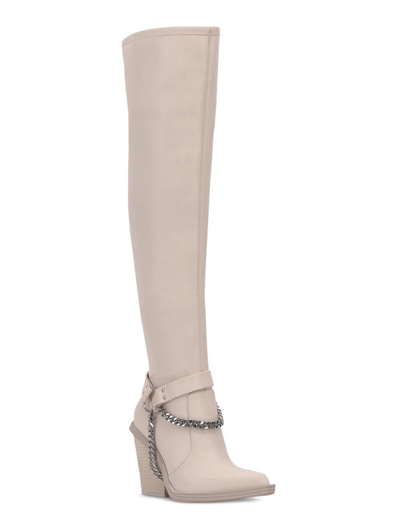 JESSICA SIMPSON Womens Ivory Comfort Langer Pointed Toe Block Heel Dress  Boots 6.5 M - Walmart.com