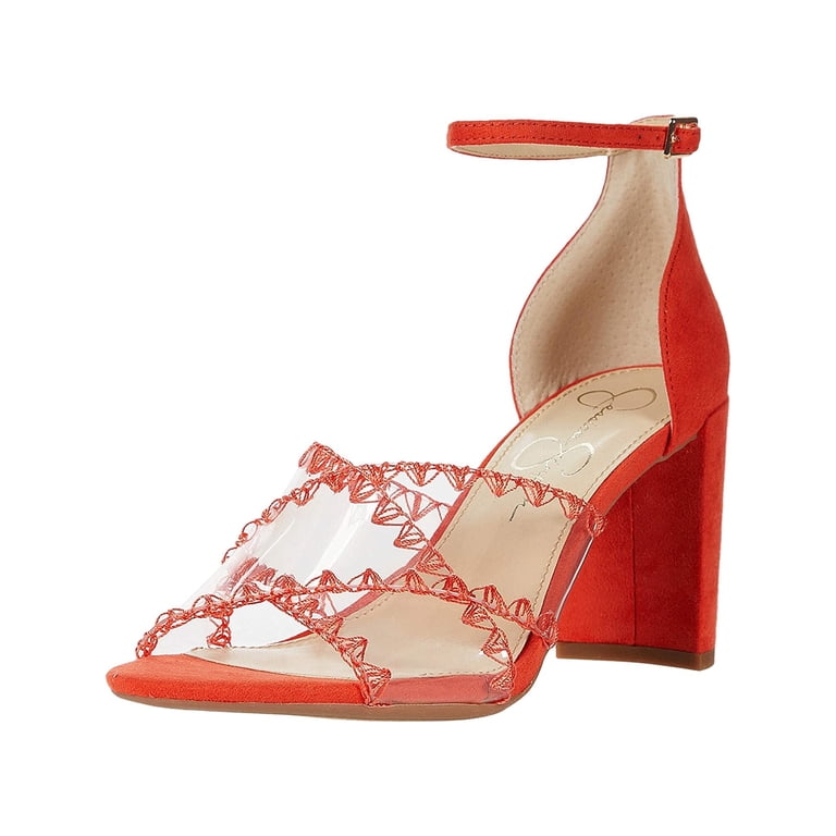 Jessica Simpson Orange Wedge Heels main image 0