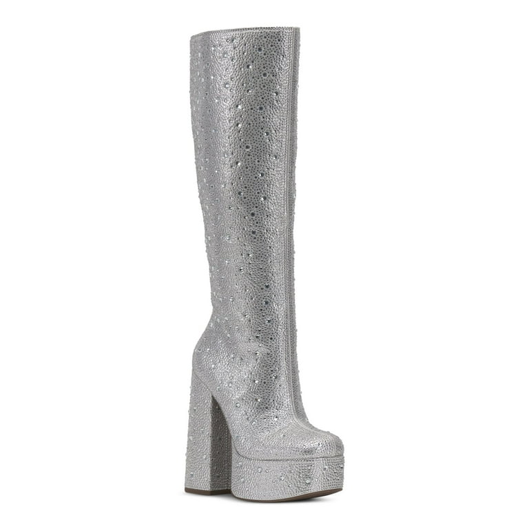 JESSICA SIMPSON Womens Silver 2