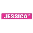 thumbnail image 1 of JESSICA Street Sign Childrens Name Room Sign | Indoor/Outdoor |  30" Wide, 1 of 5