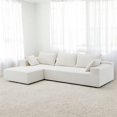 JESTOP Compressed Chenille Modular Sectional Sofa Set
