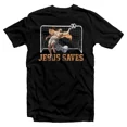 thumbnail image 1 of JESUS Christ Saves funny Christmas XMASS gift present cotton t-shirt 8983, 1 of 2