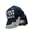thumbnail image 1 of JESUS RELIGIOUS FBI FIRM BELIEVER IN JESUS Blue COLOR CHRISTIAN HAT BALL CAP, 1 of 4