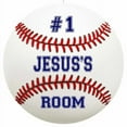 thumbnail image 1 of JESUS'S Bedroom 14" Round Metal Sign Boys Room Wall Decor Gift 100140030075, 1 of 1