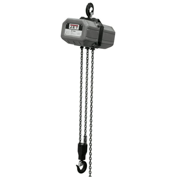 JET 211500 2 Ton Capacity 15 ft. 1PH Electric Chain Hoist