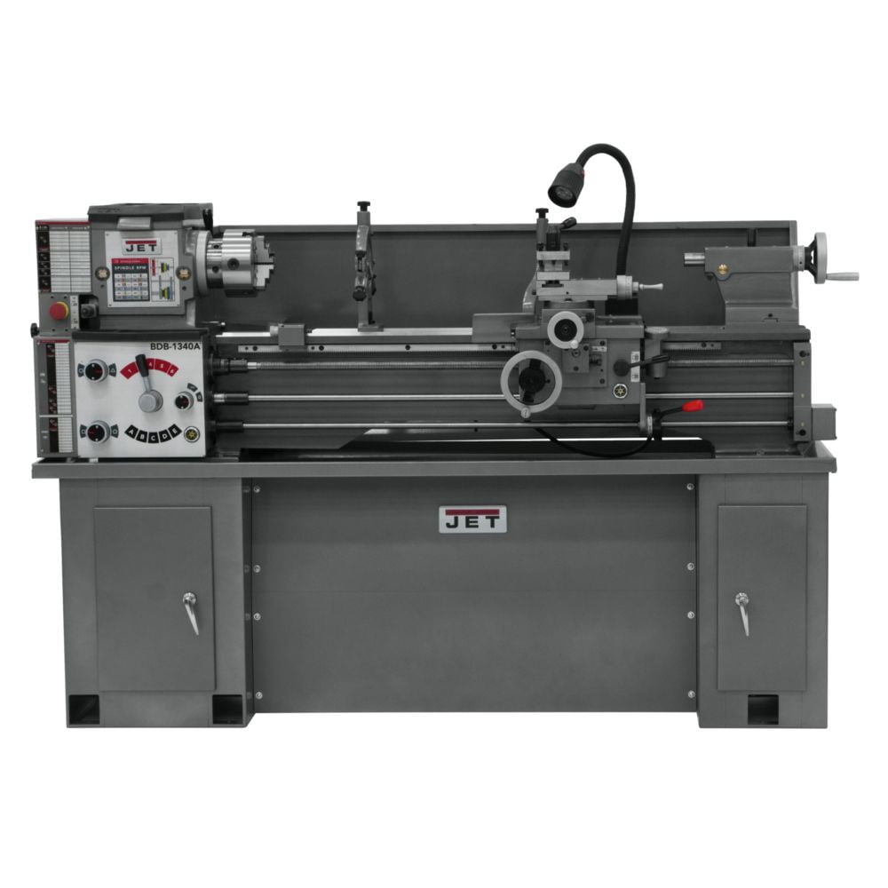 JET 321360A 13 in. x 40 in. 2 HP 1-Phase Belt Drive Bench Lathe