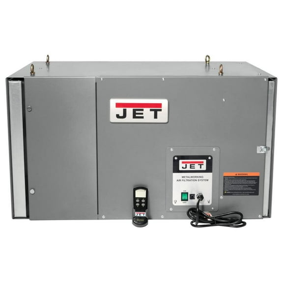 Jet Metalworking Air Filtration System 2400 Cfm 3/4Hp 115V Single Phase