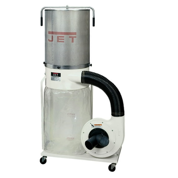 Jet Dc-1200Vx-Ck1 Dust Collector 2 Hp 1Ph 230 V 2-Micron Canister Kit