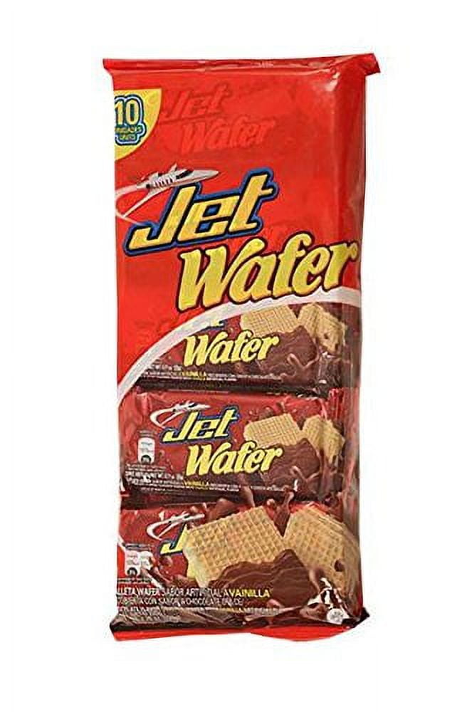 JET Chocolates ChocolateCovered Vanilla Wafers Box of 10