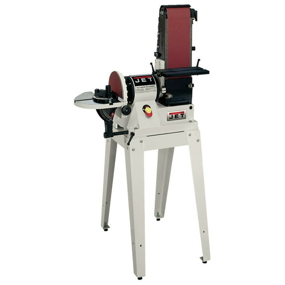 6 in. x 48 in. Belt/9 in. Disc Combination Sander with Open Stand