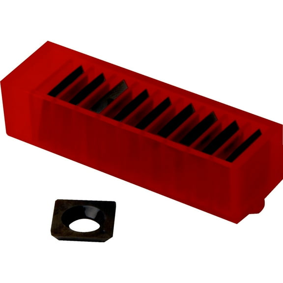 JET JT9-718601 10-Piece 4 Sided Carbide Heliceal Head Blade Set for JET JJ-6HHBT