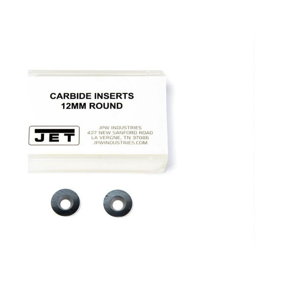 JET JT9-719953 2-Piece 12mm Round Carbide Insert