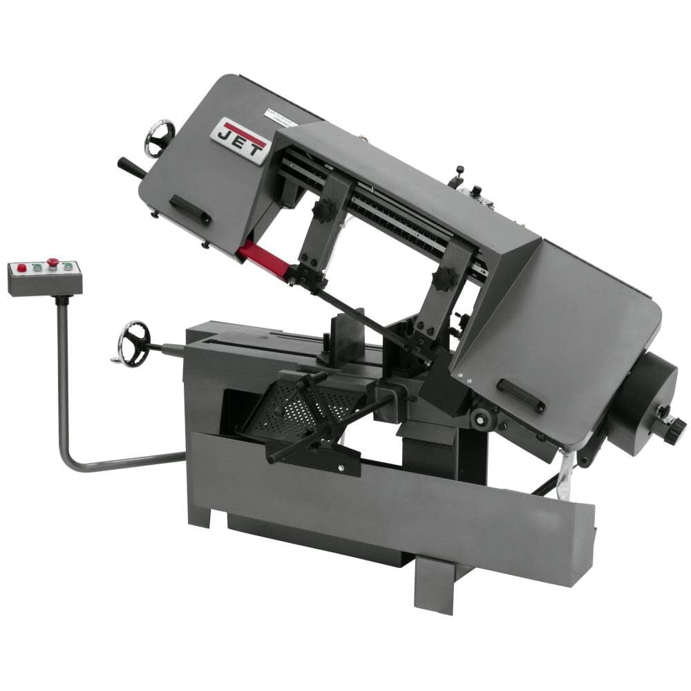JET Tools / Walter Meier - 414472 - 1-1/2 HP Horizontal Band Saw, Voltage: 110/220, Max. Blade Length: 135