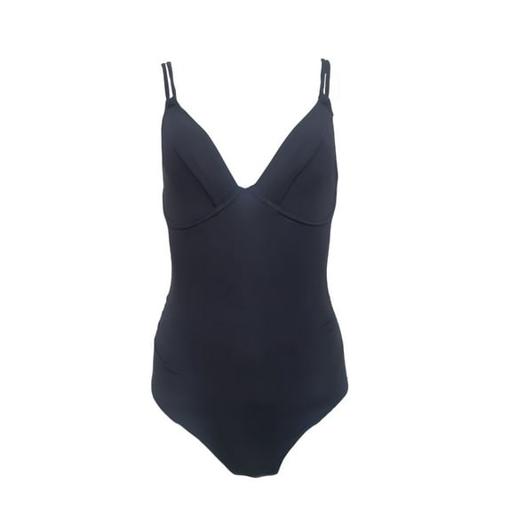 JETS By JESSIKA ALLEN Women's One Piece Swimsuit DD/E Cup, Black, 10