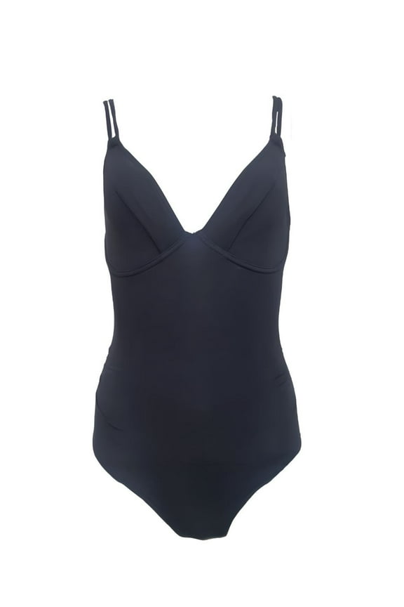 Women's One Piece Swimsuit DD/E Cup, Black, 10