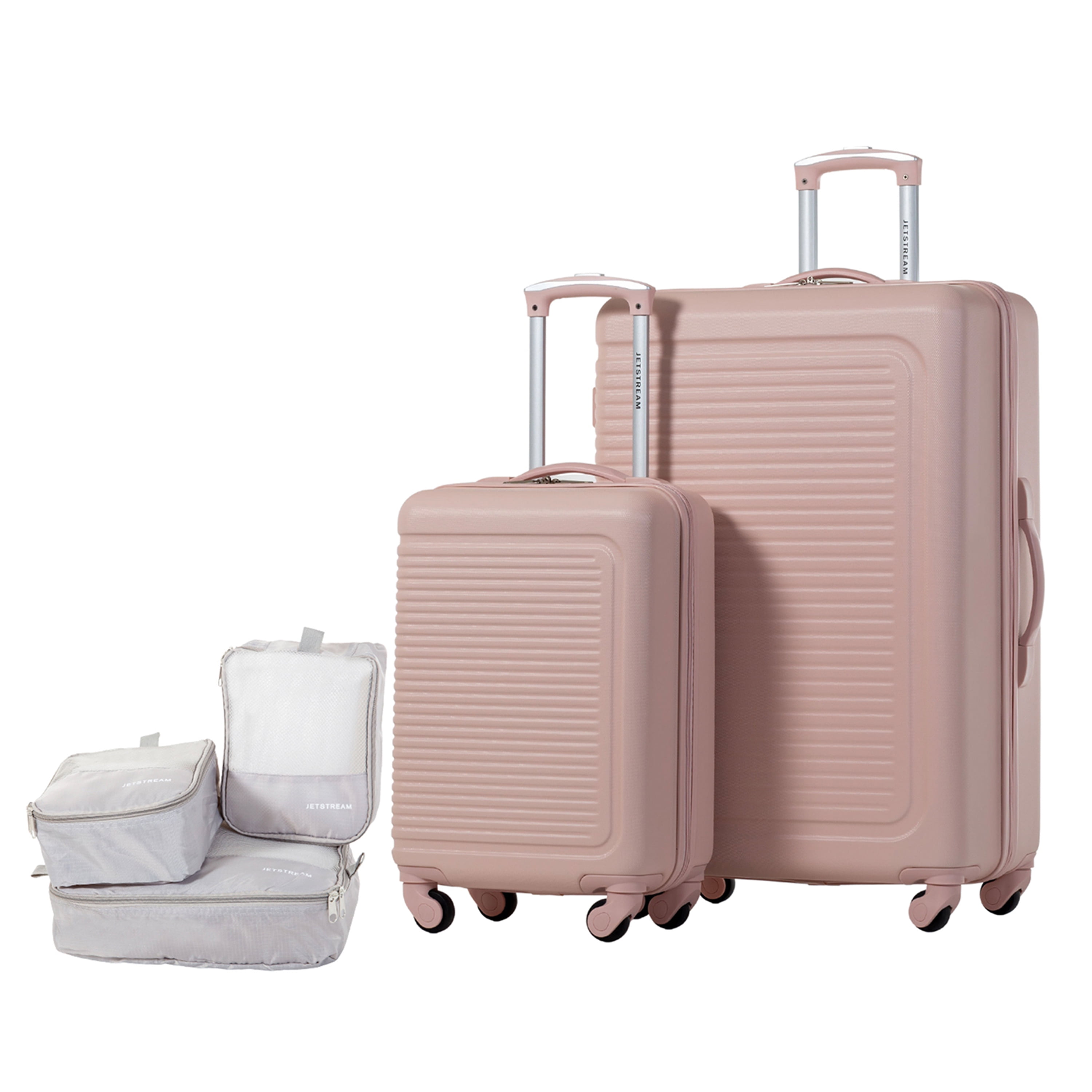 JETSTREAM 5pc Hardside Rolling Spinner Upright Set 20
