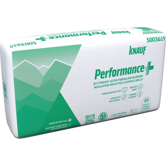 Service Partners Jet Stream Ultra Fiber Insulation - Attic Use - 1 Piece, Multicolor Residential Use, Standard Application
