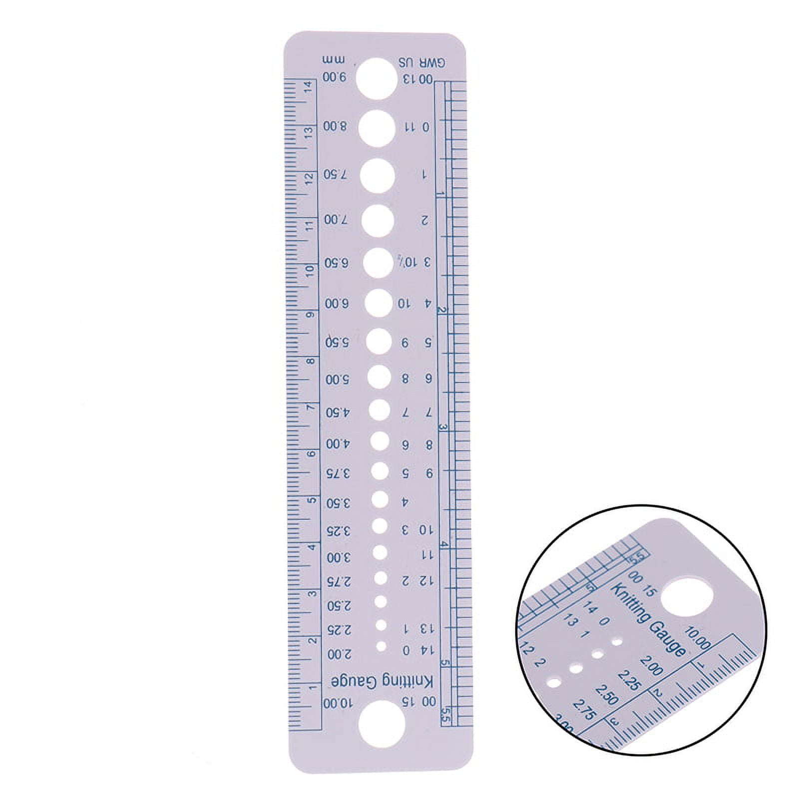Sewing Gauge (Imperial Version)  Donwei, SewMate, X'Sor, Bobbins,  Scissors, Rotary Cutter, Quilting Ruler, Cutting Mat, Quilting Tools, Sewing  Notion, Craft Supplies, Knitting Needle, Crochet Hook, Needle, Ruler, Pins,  Sewing Box, Sewing