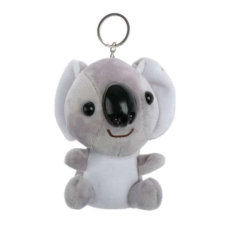 JETTINGBUY 1PC Plush Koala Keychain Stuffed Animal Koala Doll Toys Backpack  Pendant Gifts