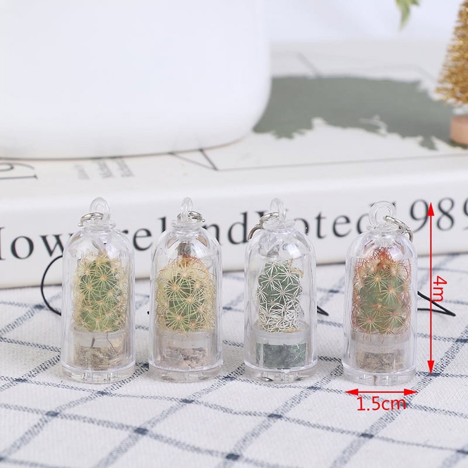 Live cactus necklace sale