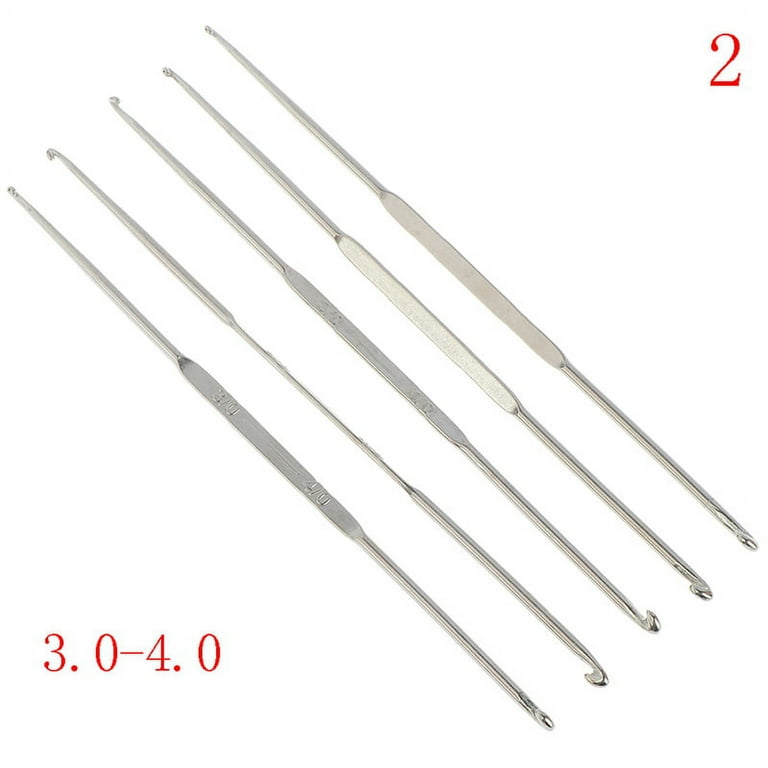 ∏™▽ Double head Crocet Hooks Knitting Needles Plastic Handle Sweater  Knitting Needles Sewing Tools Double Crochet Hook Sweater Tool
