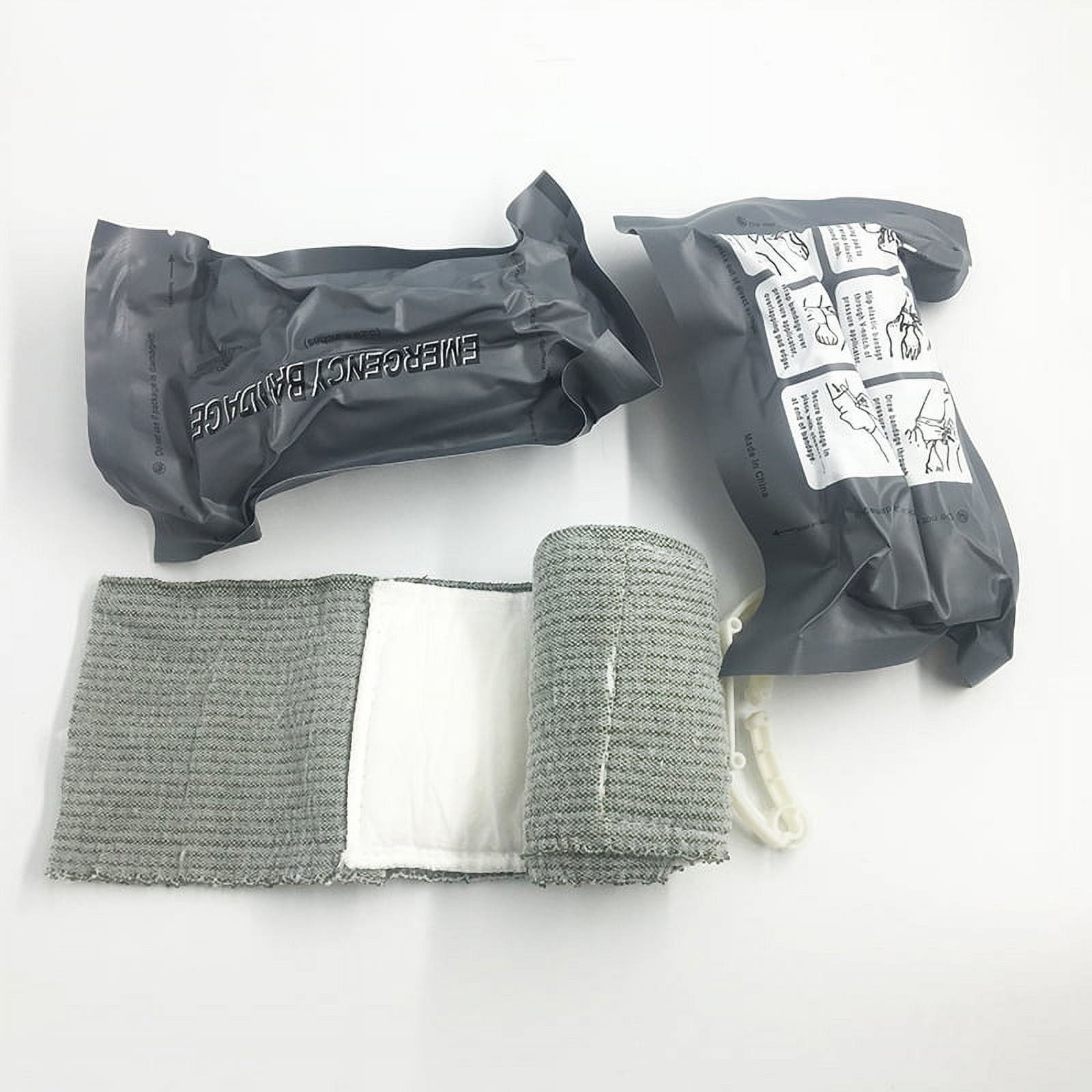 JETTINGBUY Madicare Israeli Bandage Trauma Dressing First Aid Compression  Emergency Bandage
